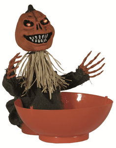 Animated Candy Bowl Pumpkin M38415