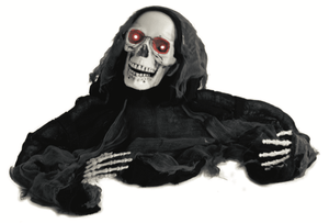 Animated Half-Body Skeleton Halloween Animatronic