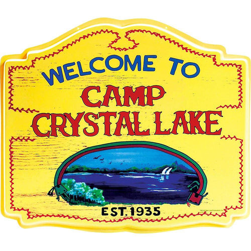 Friday The 13th Camp Crystal Lake Sign