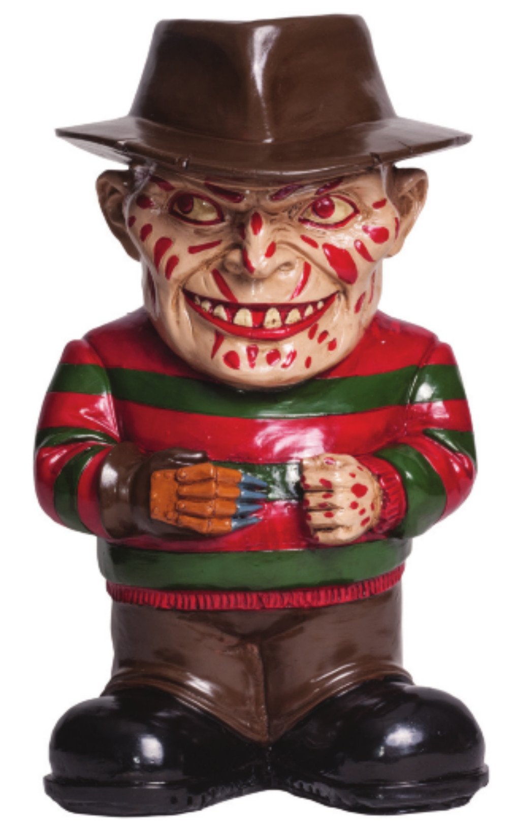 Nightmare On Elm Street Freddy Krueger Lawn Gnome