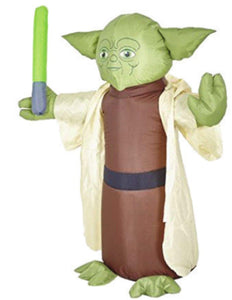 Star Wars Darth Yoda Lawn Inflatable Cosoween.com